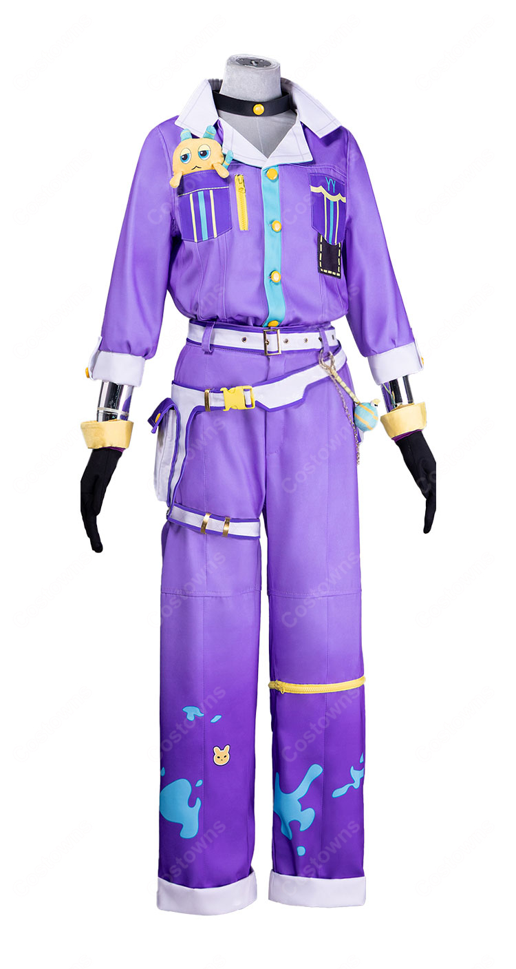 プロジェクトセカイ 神代類 コスプレ衣装  Deeper and deeper 憧れまでの距離 インベンティブ・ワーカー ライブ衣装-4