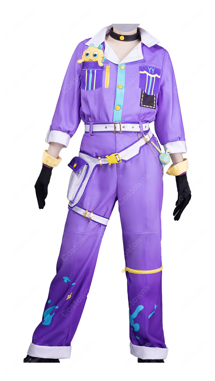 プロジェクトセカイ 神代類 コスプレ衣装  Deeper and deeper 憧れまでの距離 インベンティブ・ワーカー ライブ衣装-2