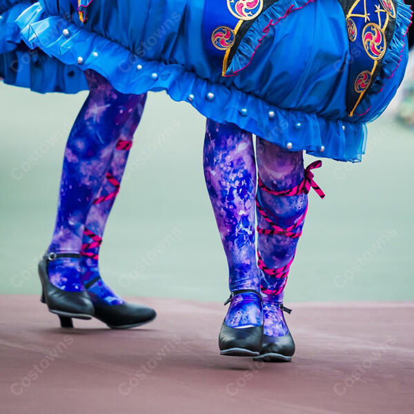 ザ・ヴィランズ・ハロウィーン Into the Frenzy クラゲダンサー コスプレ靴 Dハロ 仮装 パレード再現 シューズ 演出服｜オーダーメイド対応 COSTOWNS元の画像