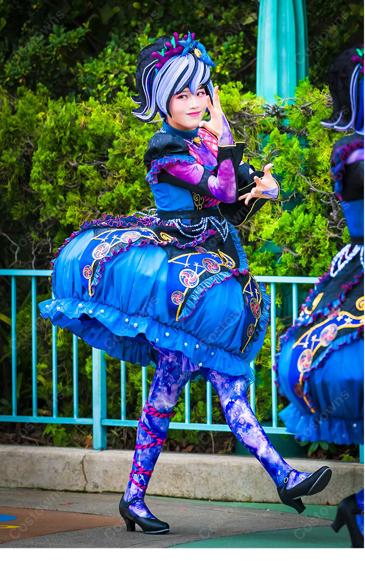 ザ・ヴィランズ・ハロウィーン Into the Frenzy クラゲダンサー コスプレウィッグ Dハロ 仮装 パレード再現 耐熱 高品質|コスプレ通販 COSTOWNS-2