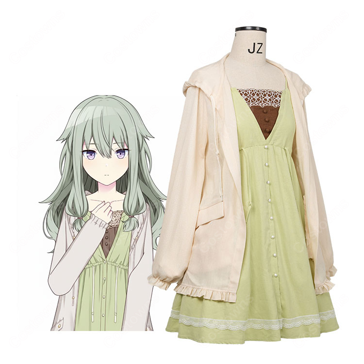 プロジェクトセカイ(プロセカ) 草薙寧々 コスプレ衣装 私服 ワンダーランズ×ショウタイム コスチューム ワンピース|COSTOWNS-1