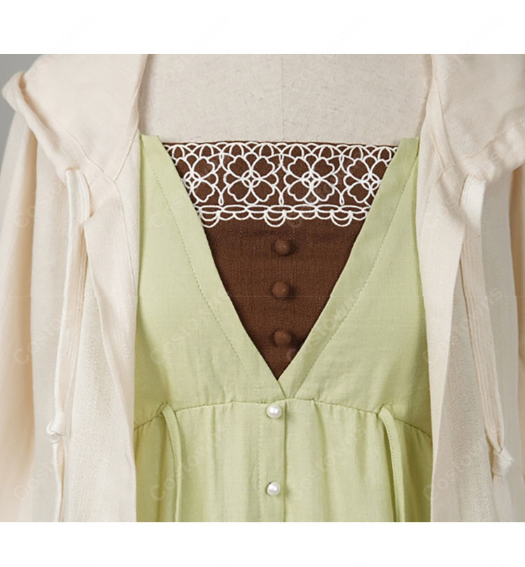 プロジェクトセカイ(プロセカ) 草薙寧々 コスプレ衣装 私服 ワンダーランズ×ショウタイム コスチューム ワンピース|COSTOWNS-5