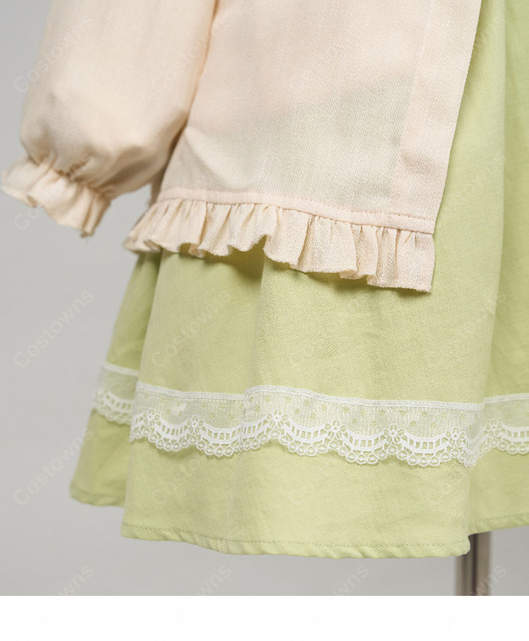 プロジェクトセカイ(プロセカ) 草薙寧々 コスプレ衣装 私服 ワンダーランズ×ショウタイム コスチューム ワンピース|COSTOWNS-6