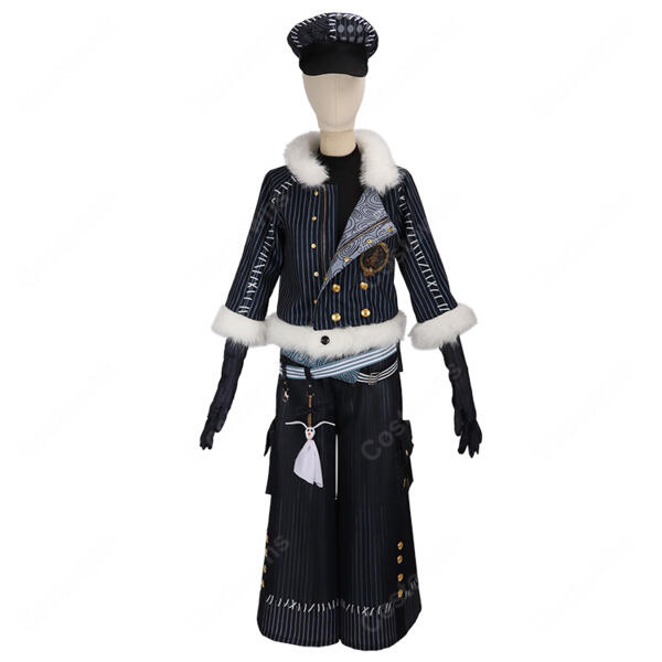 ディズニー ツイステッドワンダーランド シルバー コスプレ衣装 クリスマス2025 Ver. ツイステ ディアソムニア寮 ナイトメアークーリエ クリスマス衣装 オーダメイド可元の画像