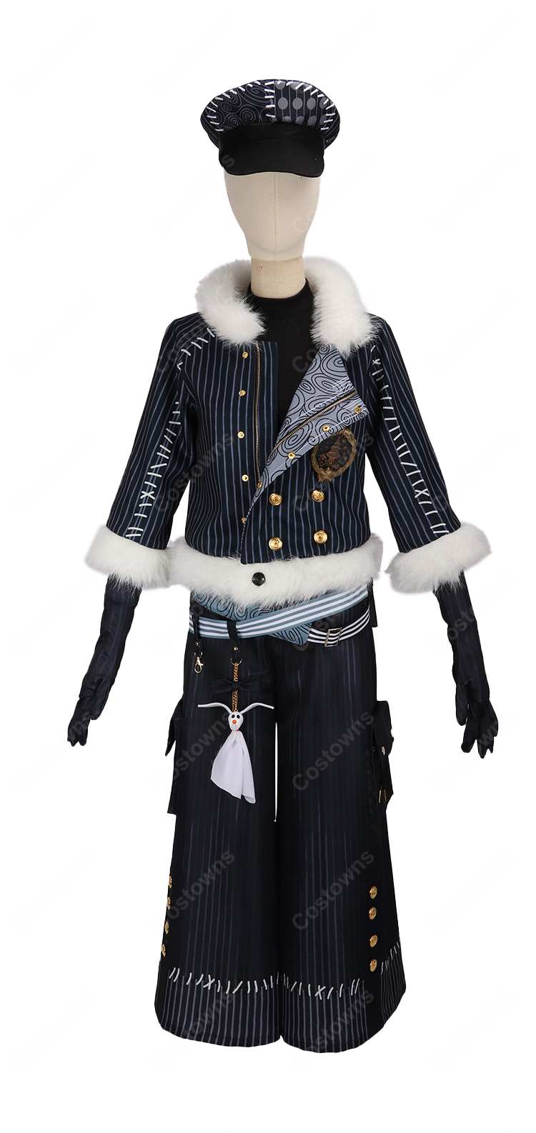 ディズニー ツイステッドワンダーランド シルバー コスプレ衣装 クリスマス2025 Ver. ツイステ ディアソムニア寮 ナイトメアークーリエ クリスマス衣装-2