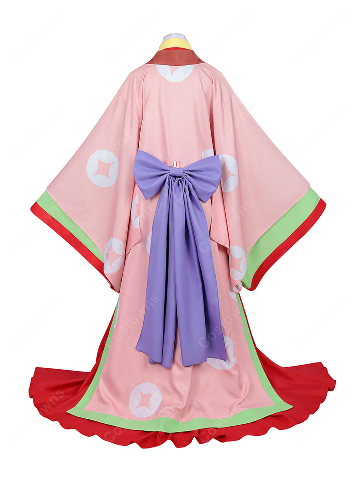 超かぐや姫! かぐや コスプレ衣装 着物 ステージ服-4