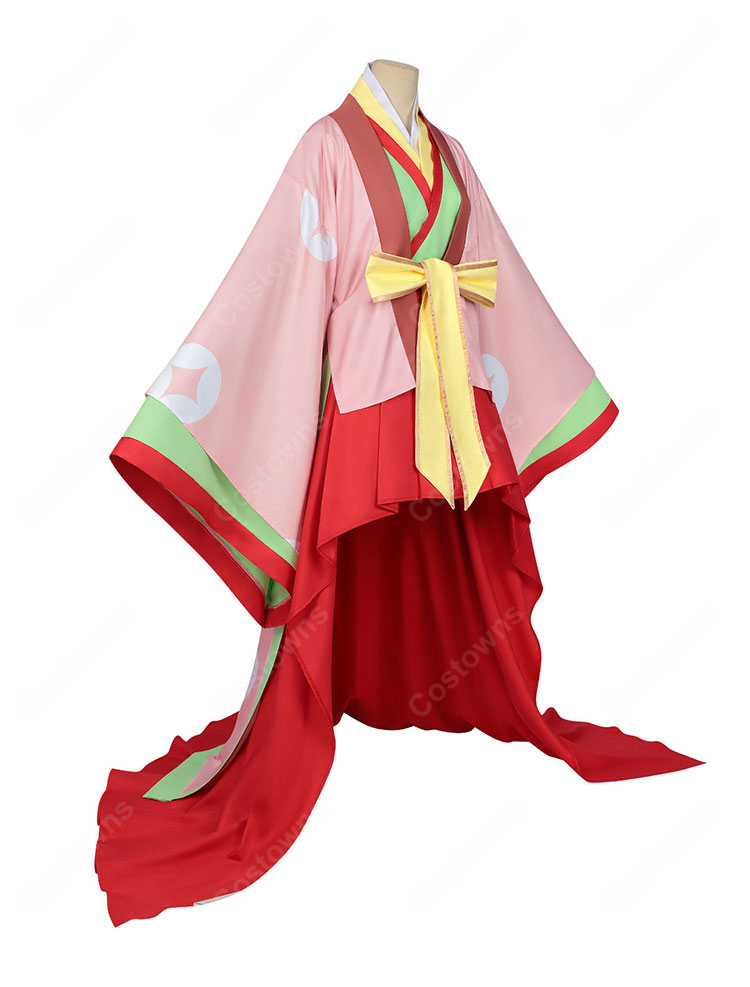 超かぐや姫! かぐや コスプレ衣装 着物 ステージ服-3