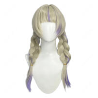 ホロライブ 轟はじめ コスプレウィッグ 正月衣装 ReGLOSS VTuber かつら 耐熱 高品質 自然 ネット付き 変装 撮影用 イベント｜COSTOWNS