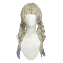 ホロライブ 轟はじめ コスプレウィッグ 正月衣装 ReGLOSS VTuber かつら 耐熱 高品質 自然 ネット付き 変装 撮影用 イベント｜COSTOWNS(202×202)