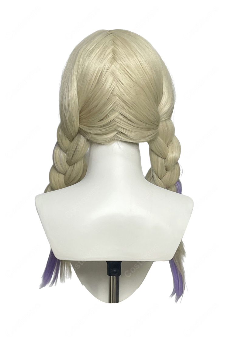 ホロライブ 轟はじめ コスプレウィッグ 正月衣装 ReGLOSS VTuber かつら 耐熱 高品質 自然 ネット付き 変装 撮影用 イベント|COSTOWNS-5