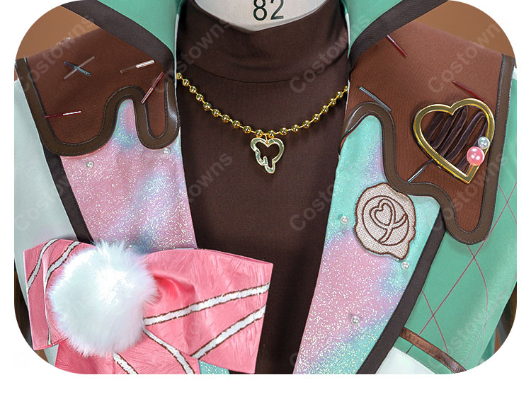 あんさんぶるスターズ！！ キャンディーハウス衣装 春川宙 青葉つむぎ 逆先夏目 コスプレ衣装-7