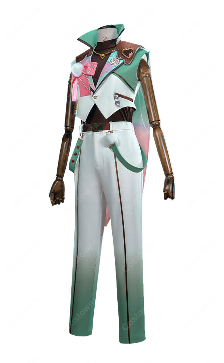 あんさんぶるスターズ！！ キャンディーハウス衣装 春川宙 青葉つむぎ 逆先夏目 コスプレ衣装-4