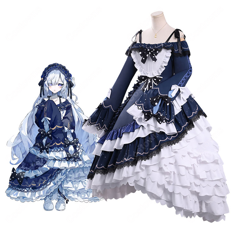 魔法少女ノ魔女裁判 夏目アンアン コスプレ衣装-1