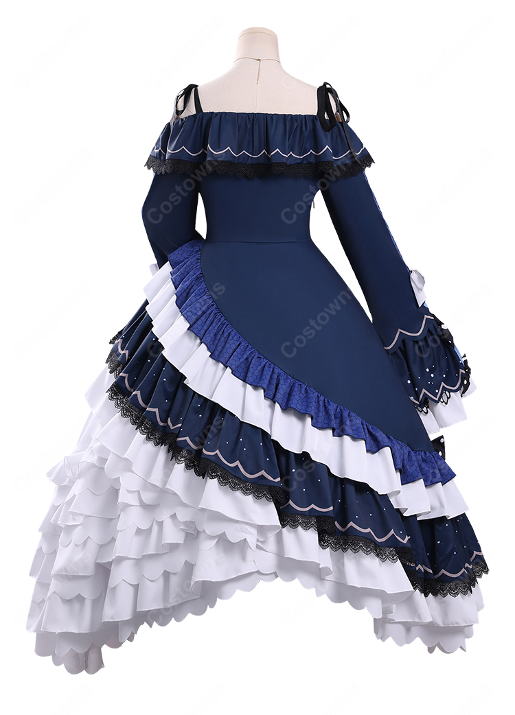 魔法少女ノ魔女裁判 夏目アンアン コスプレ衣装-4