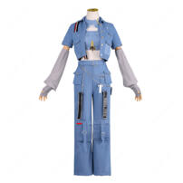 hololive ホロライブ 轟はじめ コスプレ衣装 Flashpoint衣装 ReGLOSS VTuber 新衣装 仮装 変装 コスチューム セット｜COSTOWNS