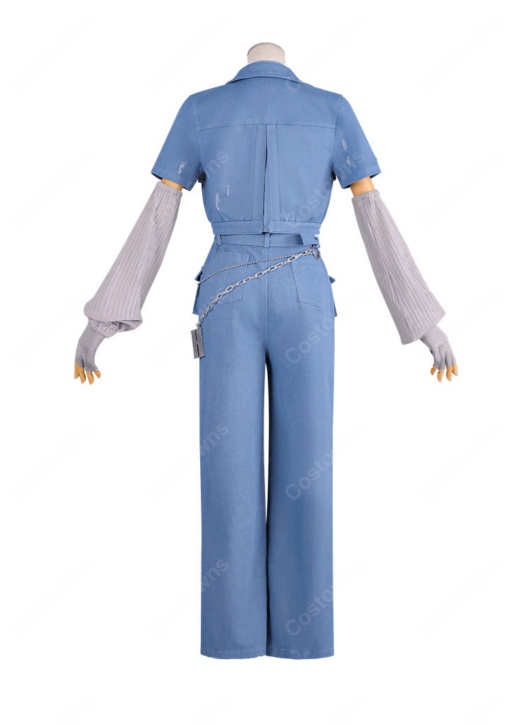 hololive ホロライブ 轟はじめ コスプレ衣装 Flashpoint衣装 ReGLOSS VTuber 新衣装 仮装 変装 コスチューム セット|COSTOWNS-4