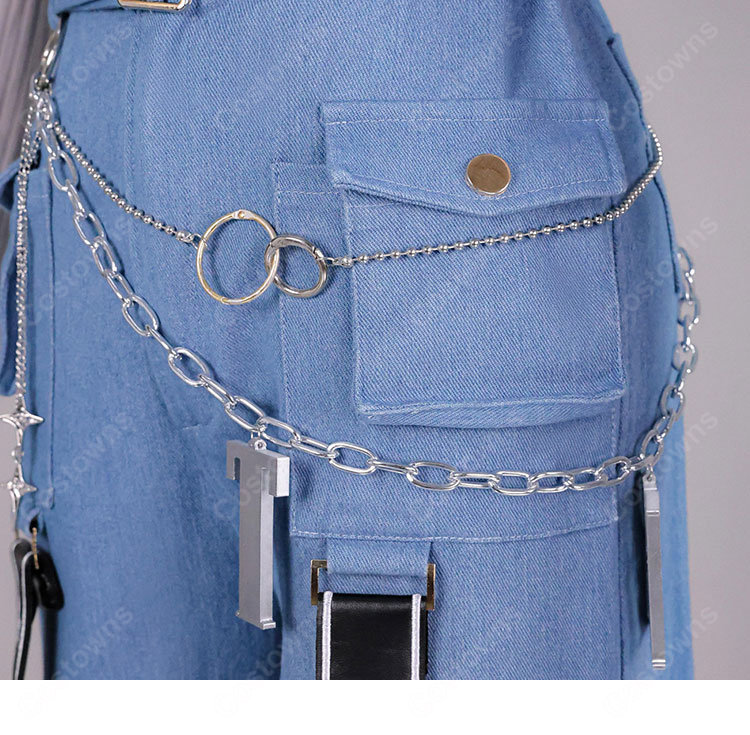 hololive ホロライブ 轟はじめ コスプレ衣装 Flashpoint衣装 ReGLOSS VTuber 新衣装 仮装 変装 コスチューム セット|COSTOWNS-13