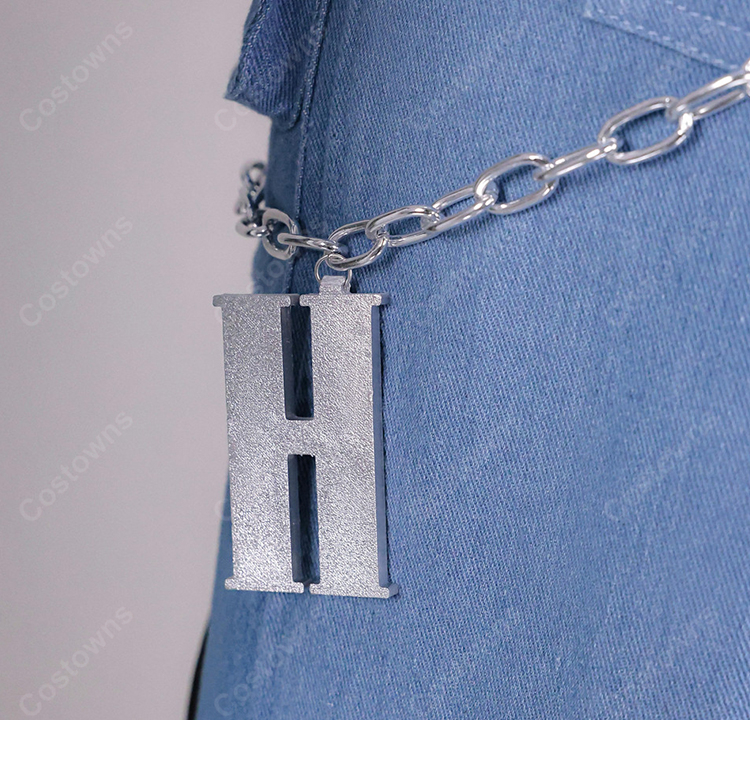 hololive ホロライブ 轟はじめ コスプレ衣装 Flashpoint衣装 ReGLOSS VTuber 新衣装 仮装 変装 コスチューム セット|COSTOWNS-14