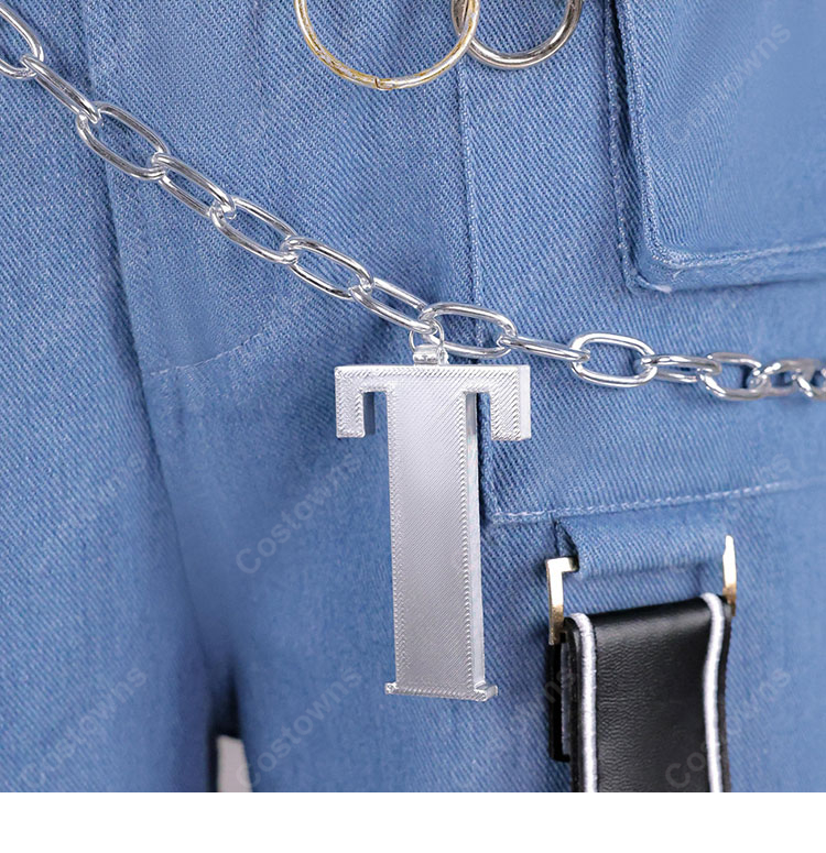 hololive ホロライブ 轟はじめ コスプレ衣装 Flashpoint衣装 ReGLOSS VTuber 新衣装 仮装 変装 コスチューム セット|COSTOWNS-17