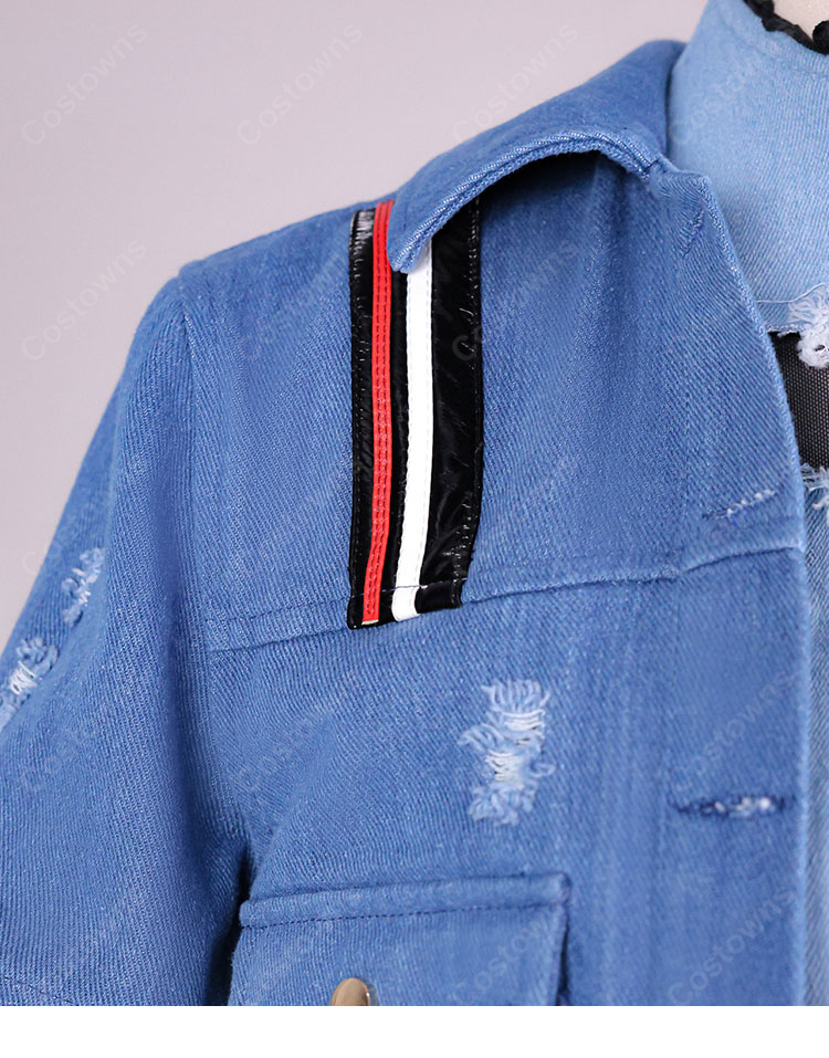 hololive ホロライブ 儒烏風亭らでん コスプレ衣装 VTuber ReGLOSS Flashpoint衣装-6