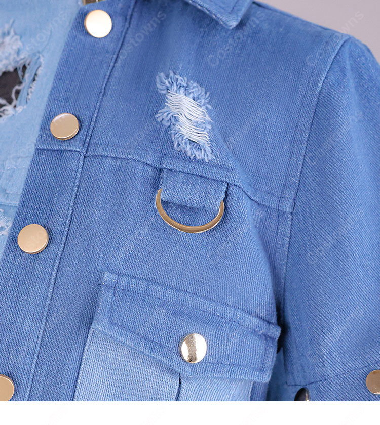 hololive ホロライブ 儒烏風亭らでん コスプレ衣装 VTuber ReGLOSS Flashpoint衣装-10