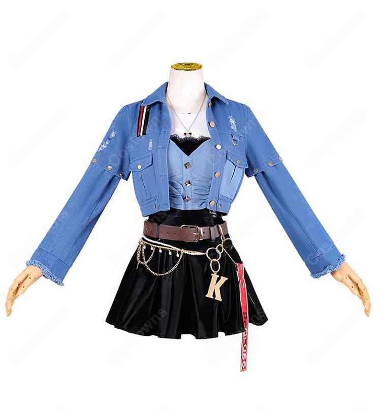 hololive ホロライブ 音乃瀬奏 コスプレ衣装 VTuber ReGLOSS Flashpoint衣装-2