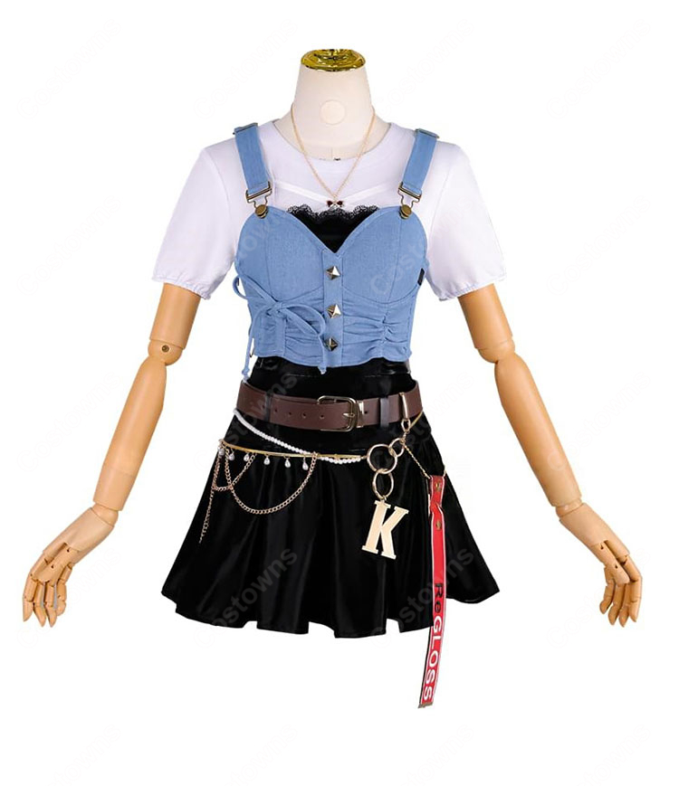 hololive ホロライブ 音乃瀬奏 コスプレ衣装 VTuber ReGLOSS Flashpoint衣装-3