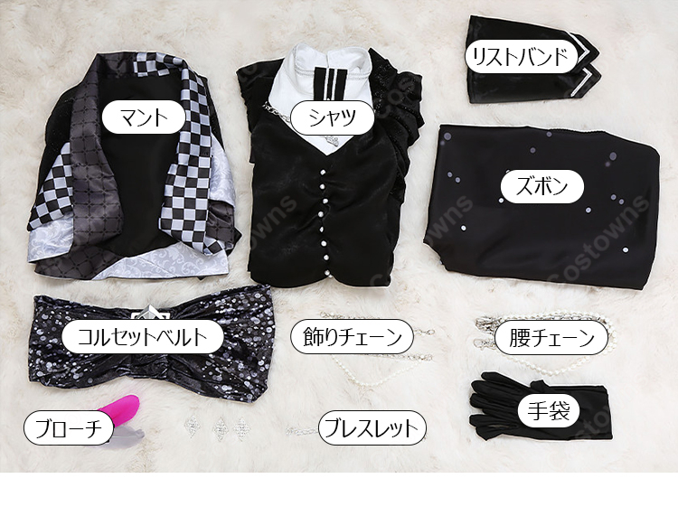 アイドリッシュセブン 春原百瀬 百 コスプレ衣装 Re:vale  all day with you 10周年記念衣装-13