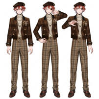 ディズニー ツイステッドワンダーランド エース・トラッポラ ラ・ボンボニエール衣装 コスプレ衣装