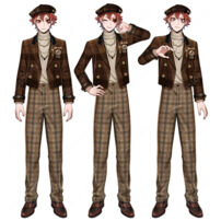 ディズニー ツイステッドワンダーランド エース・トラッポラ ラ・ボンボニエール衣装 コスプレ衣装(ディズニー ツイステッドワンダーランド（ツイステ） コスプレ衣装)