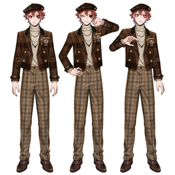 ディズニー ツイステッドワンダーランド エース・トラッポラ ラ・ボンボニエール衣装 コスプレ衣装 オーダメイド可元の画像