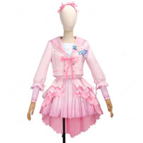 学園アイドルマスター 花海咲季 桜フォトグラフ コスプレ衣装 学マス アイドル衣装(その他 コスプレ衣装)