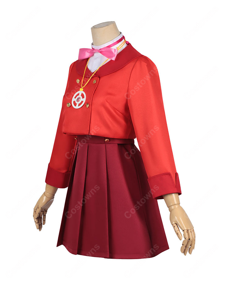 名探偵プリキュア！ キュアミスティック 小林みくる 私服 コスプレ衣装-3