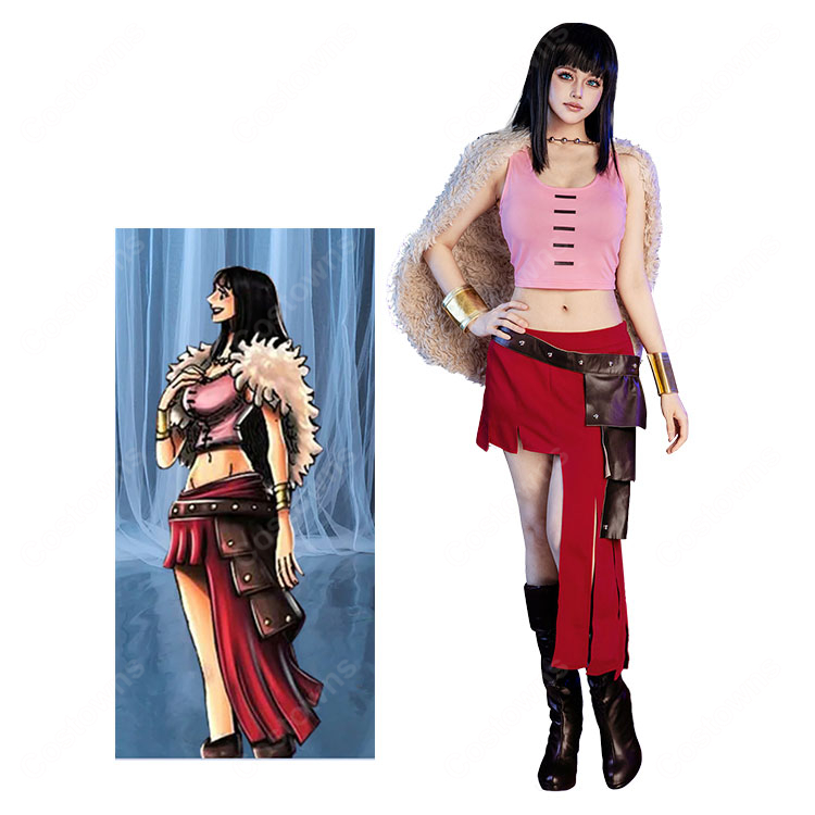 ONE PIECE ニコ・ロビン コスプレ衣装 エルバフ編 麦わらの一味 考古学者 アニメ仮装 コスチューム ハロウィン イベント-1