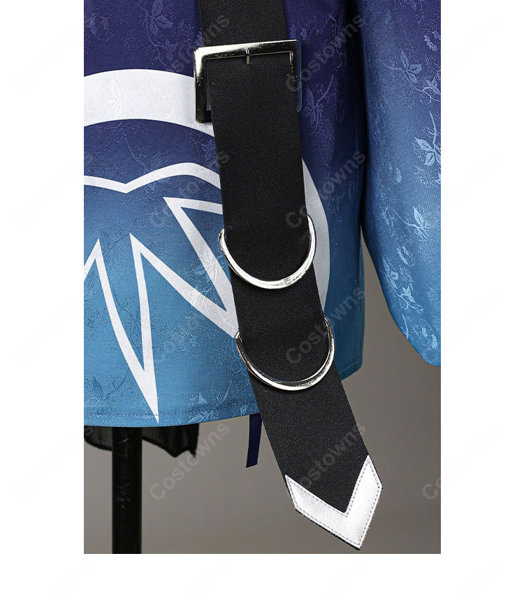 超かぐや姫！ 酒寄彩葉 コスプレ衣装 ジャガード生地 レザーコルセットベルト付き コスチューム 豪華セット｜道具追加可｜ COSTOWNS-9