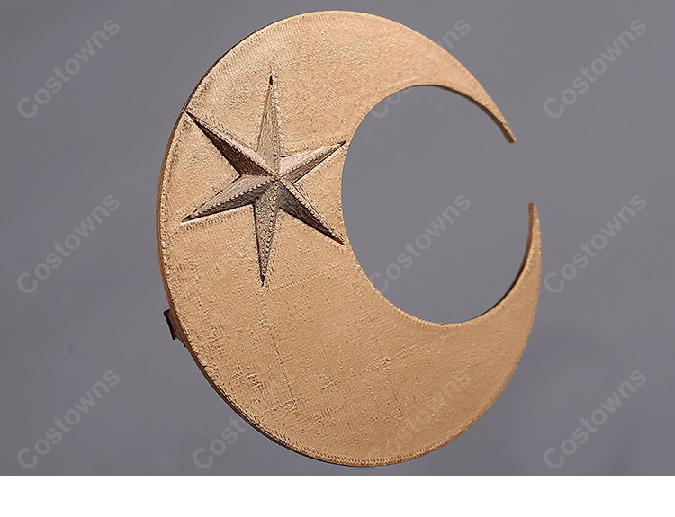 超かぐや姫！ かぐや  コスプレ衣装 ジャカード生地 豪華版 背負い飾り追加可-9