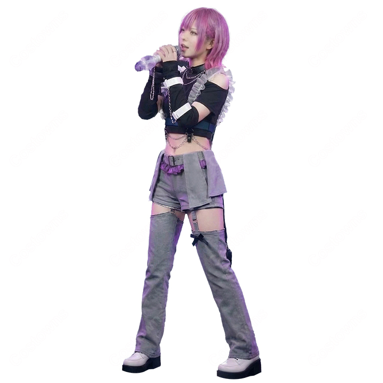 常闇トワ 6周年記念LIVE衣装 コスプレ衣装｜ホロライブ 4期生 ステージ