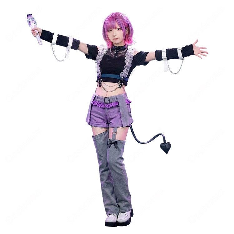 ホロライブ　常闇トワ　コスプレ　衣装 ホロライブ】常闇トワ コスプレ 衣装 高品質 vtuber | mimuhana