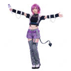 ホロライブ 常闇トワ 6周年記念LIVE衣装 コスプレ衣装 ステージ服 VTuber 4期生 ライブコスチューム 豪華セット 高品質