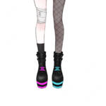 ぶいすぽっ！ 紫宮るな 第3衣装 サイバーパンク コスプレ靴 コスプレシューズ VTuber しのみやるな 新衣装 靴 オーダーメイド可能 高品質｜COSTOWNS