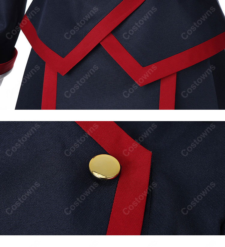 魔都精兵のスレイブ2 第2期 羽前京香 コスプレ衣装 七番組組長 魔防隊制服-6