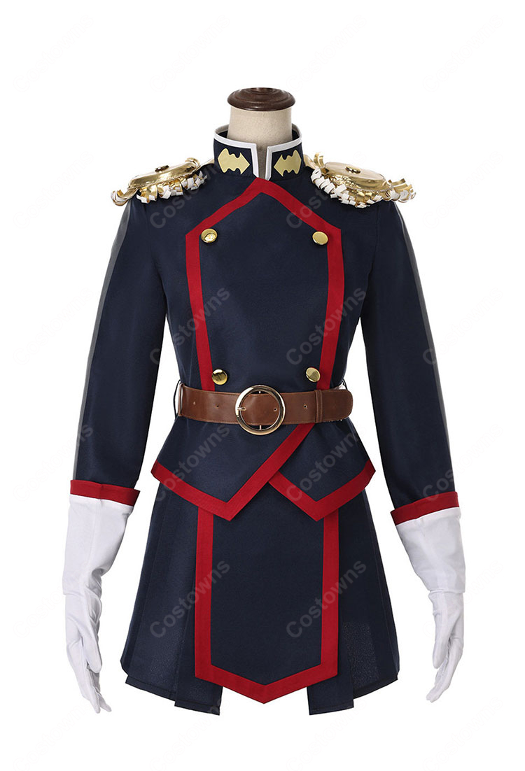 魔都精兵のスレイブ2 第2期 羽前京香 コスプレ衣装 七番組組長 魔防隊制服-2