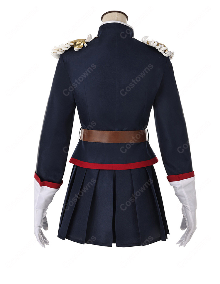 魔都精兵のスレイブ2 第2期 羽前京香 コスプレ衣装 七番組組長 魔防隊制服-4