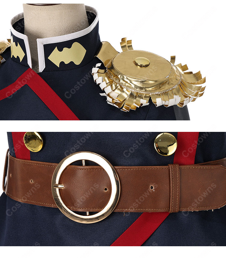 魔都精兵のスレイブ2 第2期 羽前京香 コスプレ衣装 七番組組長 魔防隊制服-5