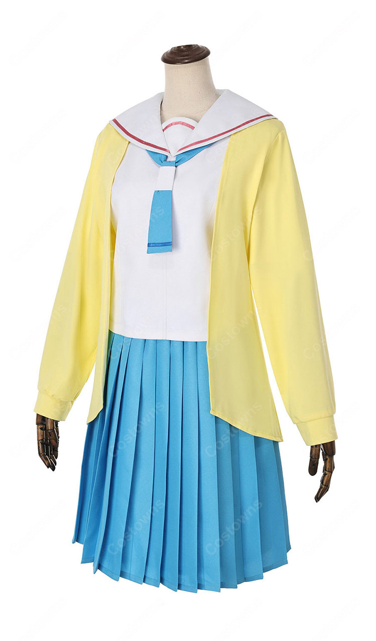 超かぐや姫！ 諌山真実 コスプレ衣装 制服-3