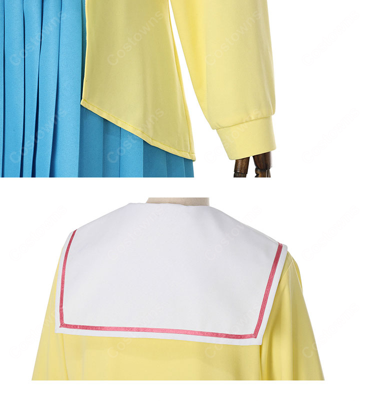 超かぐや姫！ 諌山真実 コスプレ衣装 制服-7