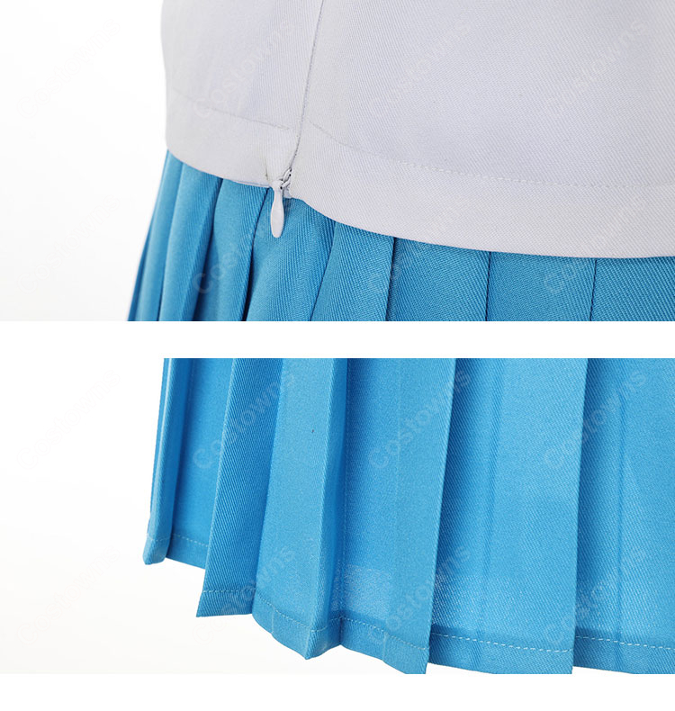 超かぐや姫！ 諌山真実 コスプレ衣装 制服-8