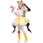 BanG Dream! 夢限大みゅーたいぷ 仲町あられ コスプレ衣装