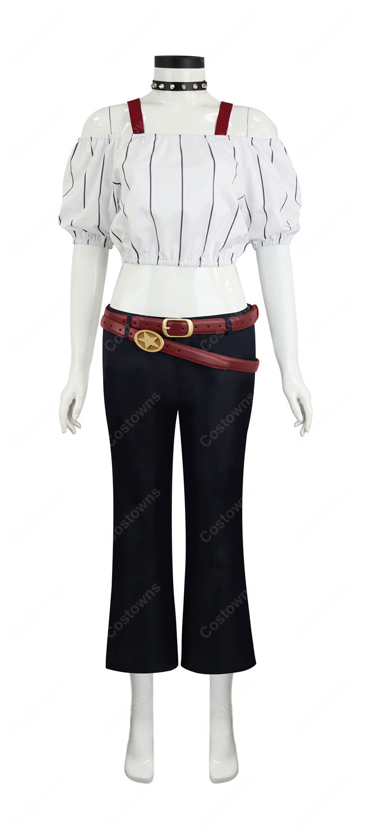 呪術廻戦 星綺羅羅 コスプレ衣装 死滅回游 登場時 私服 コスチューム  秤金次の相棒 都立呪術高専3年生 コスプレ 変装 仮装  COSTOWNS-2