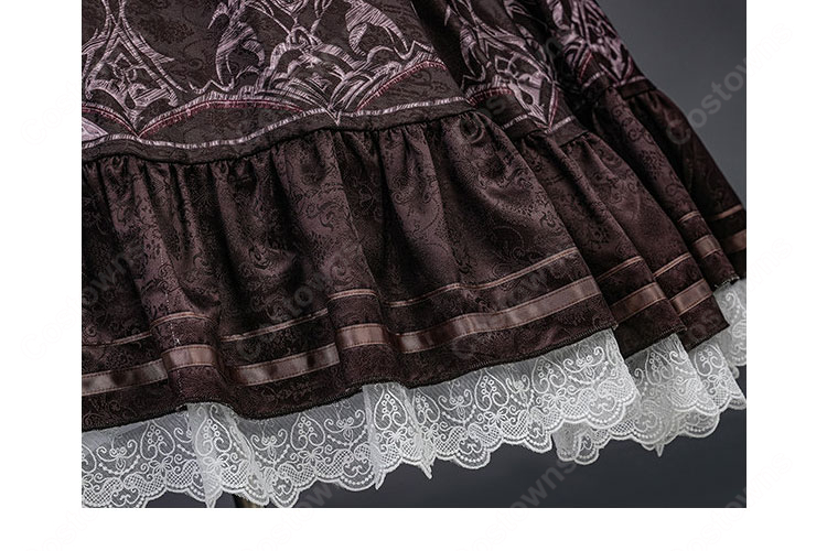 恋と深空 主人公 魂を約す赤月 コスプレ衣装 深空ハンター 銀翼の悪魔 高品質 刺繍 コスチューム フルセット|コスプレ通販 COSTOWNS-11